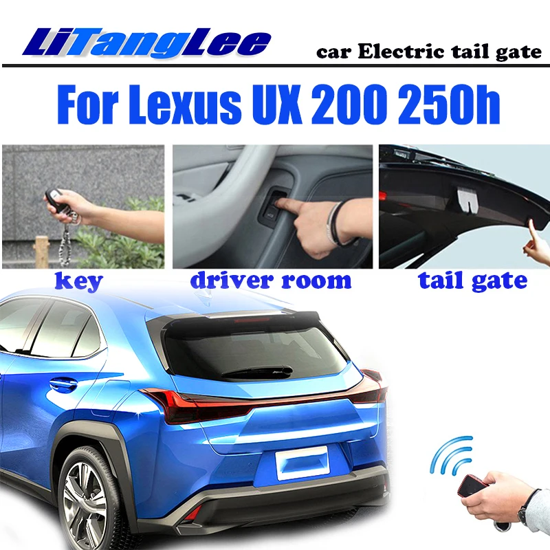 

Для Lexus UX 200 250h 260h 300e ZA10 дистанционное управление крышкой багажника LiTangLee Автомобильный Электрический подъемник задних ворот вспомогательная система