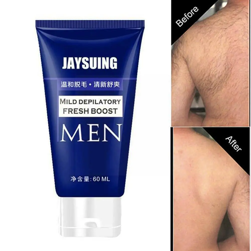 

Men Hair Removal Cream 60g Mild Depilatory Paste Unisex Gentle Removal Remover Moustache Cream Natural Hair Beard E1Z1