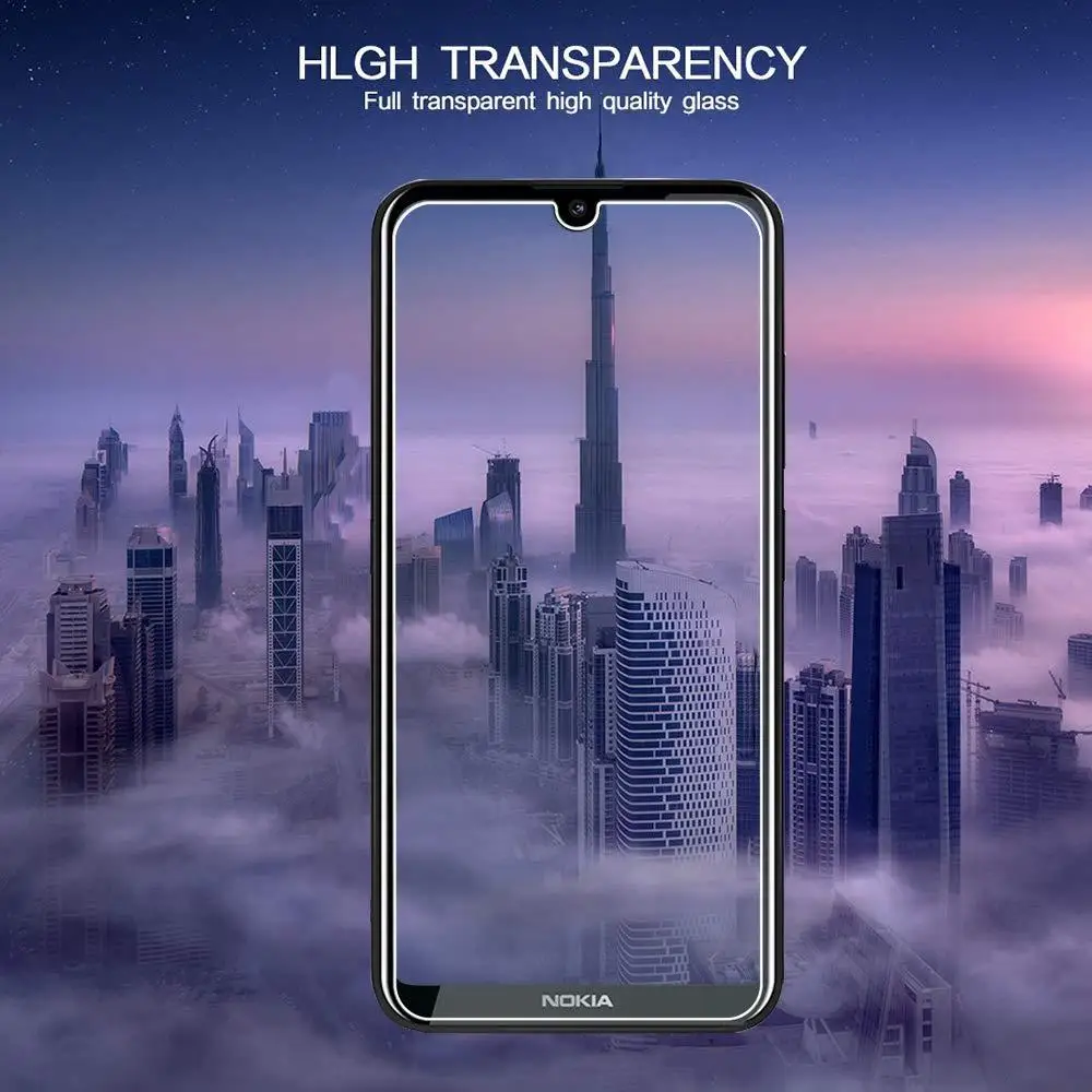 С уровнем твердости 9H закаленное Стекло для Nokia 2 3/4 2/3 2/6 2/7 Экран защитная пленка