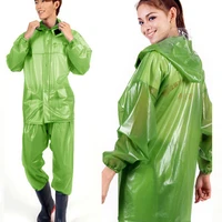 men lady windproof waterproof rain clothing transparent fishing clothes