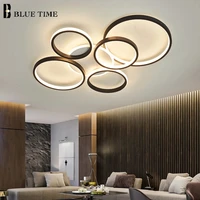 blackgold modern led ceiling lamp for living room bedroom dining room study room home ceiling light lustre luminaires dimmable