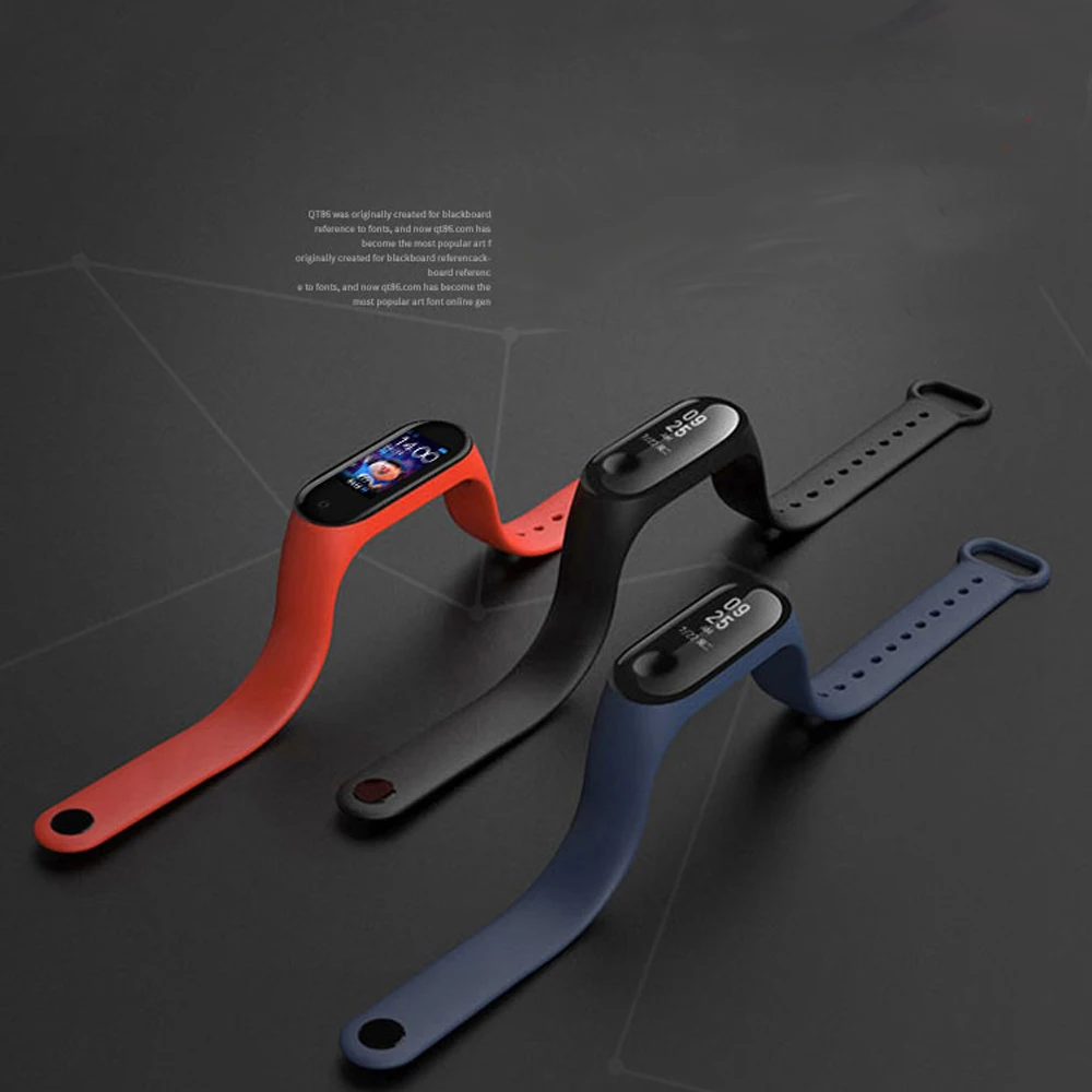 Strap for Xiaomi Mi Band 6 bracelet Sport silicone watch wristband Miband band6 band4 wriststrap For mi band 3 4 5 strap | Наручные часы