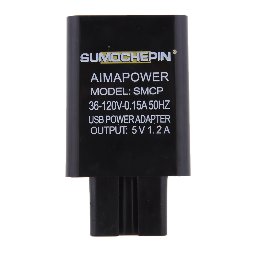USB 1.2A автомобильное зарядное устройство для мотоцикла сотовый телефон/MP3/GPS