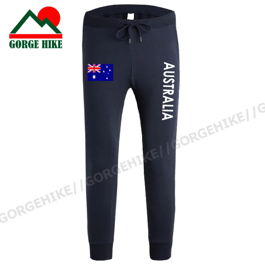 

Commonwealth of Australia mens Sweatpants men's Australia flag workout Sporting pocket sweat 2021 new AUS Australian Long Pants