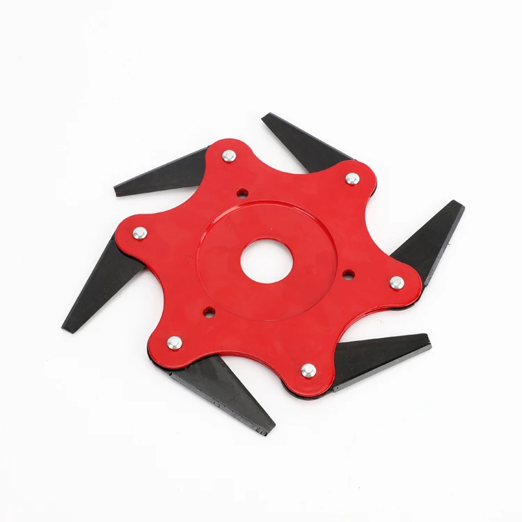 

2019 Newest 3/4/5/6 Teeth Brush Cutter Blade Trimmer Metal Blades Trimmer Head 65Mn Garden Grass Trimmer Head For Lawn Mower