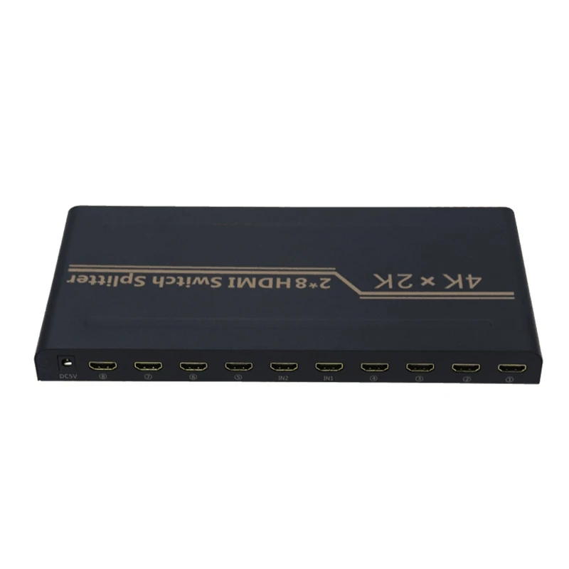

HDMI сплиттер переключатель 2 в 8 Выход HD 4K ТВ проектор сплиттер