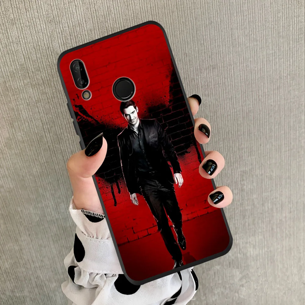 2020 American TV Lucifer phone Case black cover For Huawei P40 Lite Pro P20 P30 P8 P10 Mate 20 30 | Мобильные телефоны и