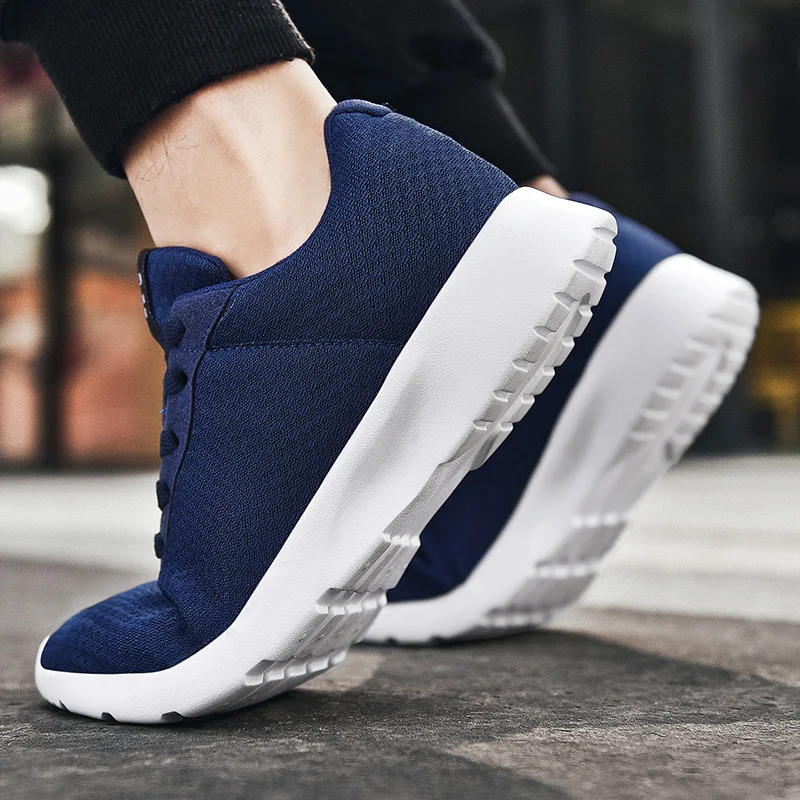 

Fashion Hot New Men Breathable Running Shoes Outdoor Jogging Walking Lightweight Shoes Comfortable Sports Sneakers Made In China