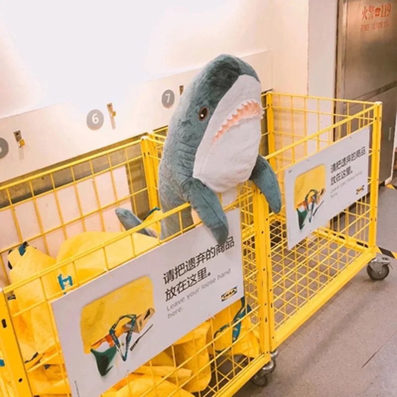 

Cute Shark Doll Bedroom Sofa Decoration Online Celebrity Shark Pillow Plush Toys