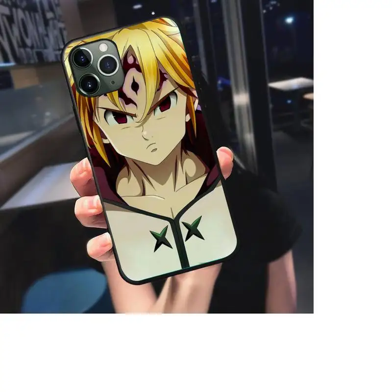 

The Seven Deadly Sins Phone Case For iphone 7 8 plus x xr xs 11 12 mini pro max black soft nax fundas cover