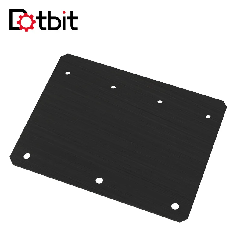 5pcs OpenBuilds CNC Engraving machine WorkBee Plate Set Building board XYZ fixing plate for 3d printer parts