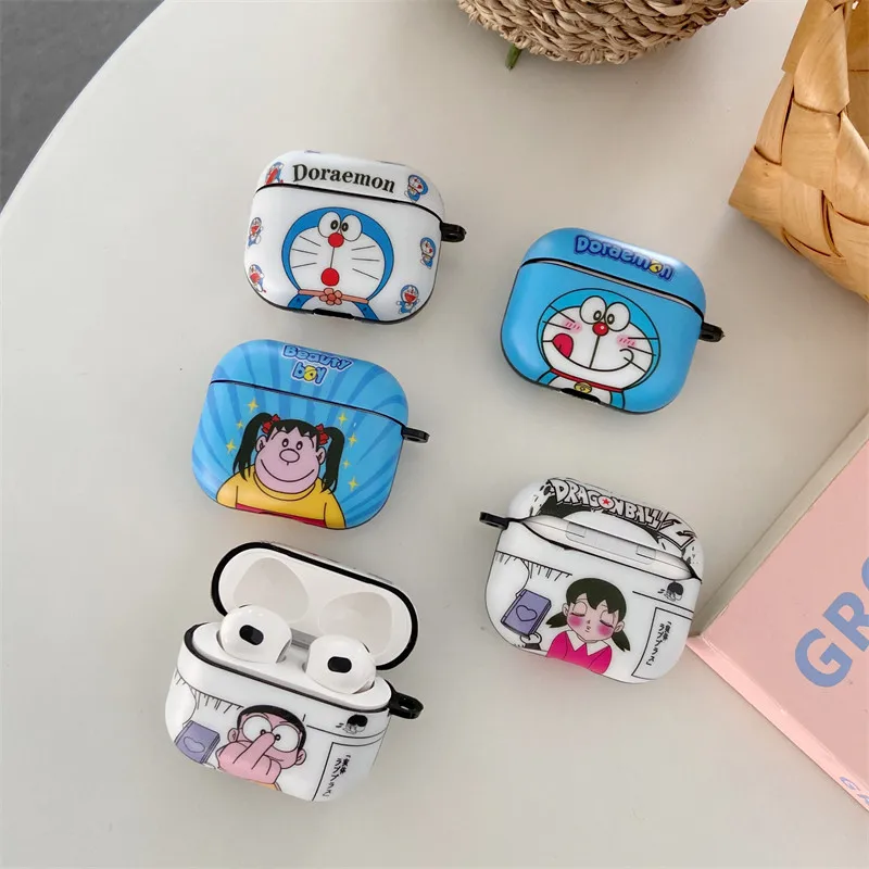 Чехол для нового 2021 года airpods 3 японский милый мультяшный Дораэмон персонаж DaXiong
