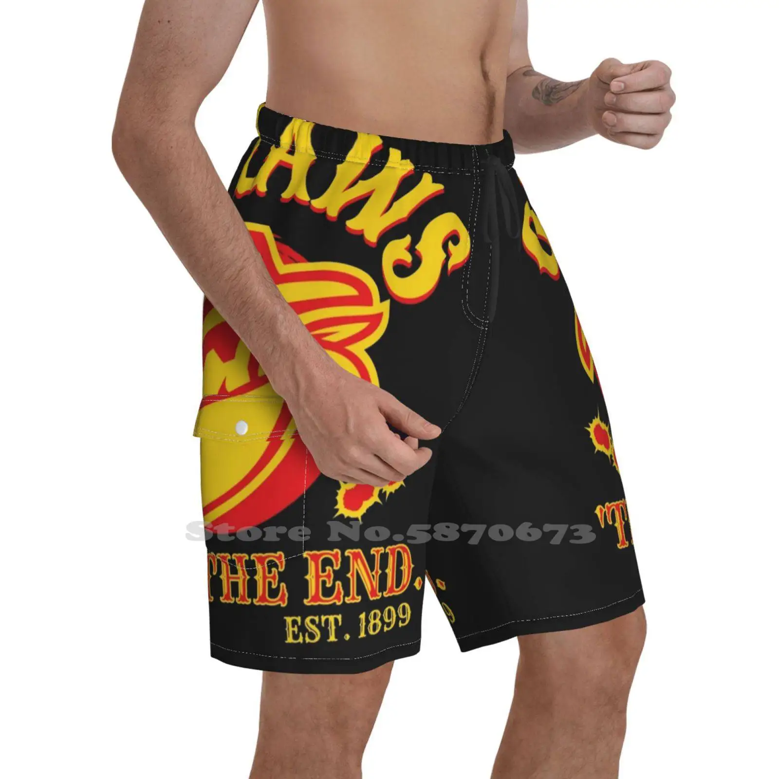 

Outlaws Til The End Breathable Personality Holiday Beach Shorts Rdr2 Red Dead Redemption 2 Red Dead Redemption Arthur Morgan