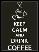 keep calm and drink tea retro metal signplaque wall vintage gift