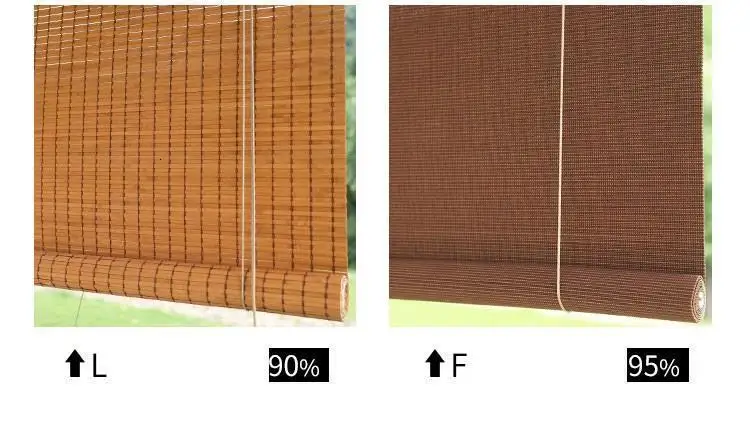 Volet Roulant магазины Enrouleur Occultant Fen Tre Bamboo engraplables Para Ventanas Estores Persianas Rolgordijnen Жалюзи На Окна