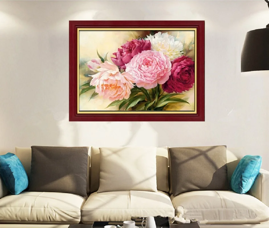 Алмазная вышивка CAMMITEVER цветок 5D алмазная Вышивка крестиком наборы алмазов из