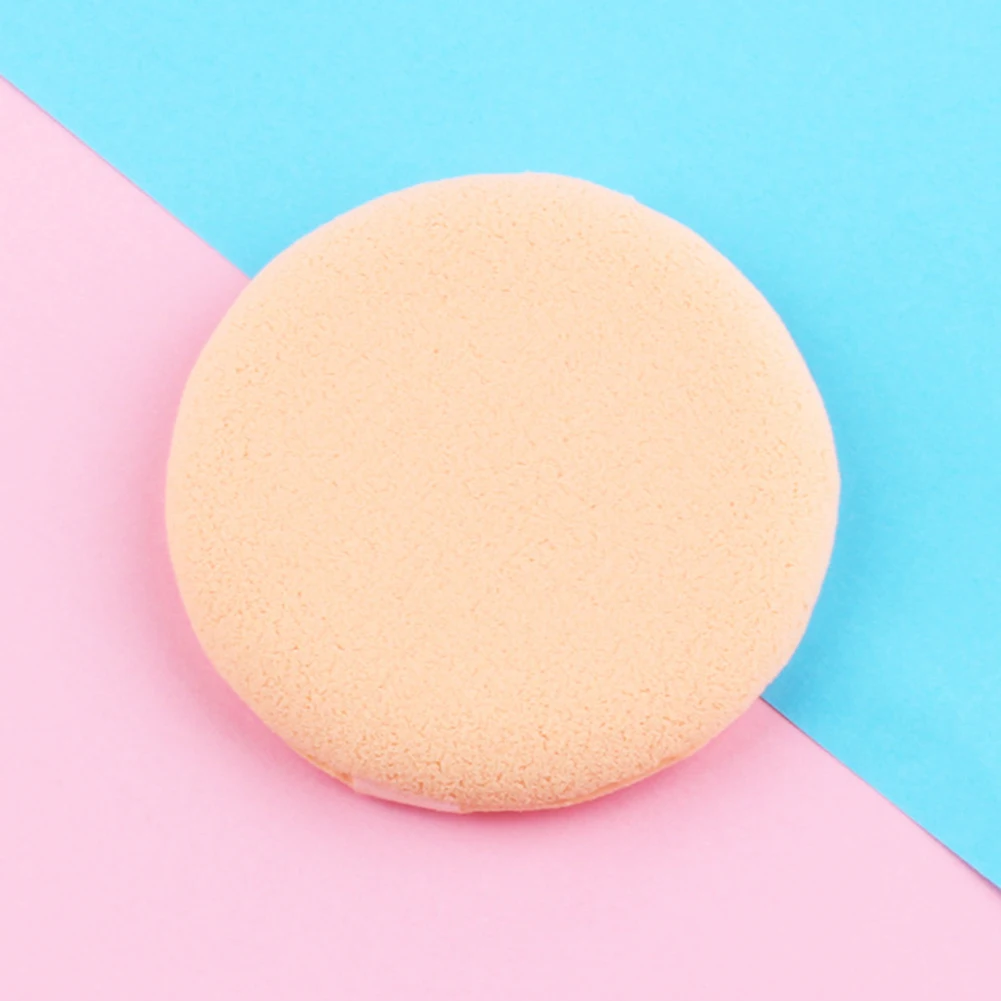 Женская круглая губка для макияжа спонж жидкой основы пудры воздушная подушка BB