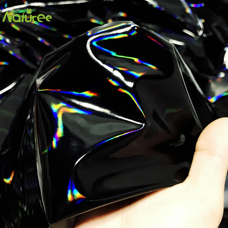 150 см * 100 черная Офф-цветная волшебная ткань хайлайтер ПУ пленка цветная цветной