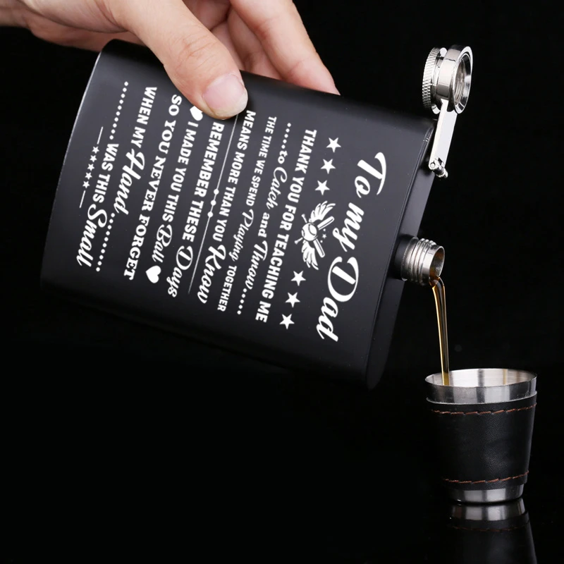 Фляжка для ликера виски воды 8 унций | Дом и сад