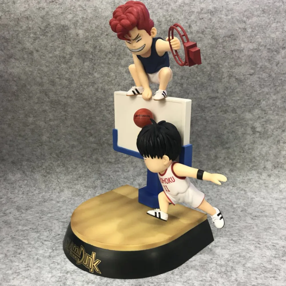 

Экшн-фигурка Slam Dunk Hanamichi Sakuragi, масштаб 1/8, Расписанная фигурка, сцена Ver. Аниме игрушка-фигурка из ПВХ «рукава каэд»