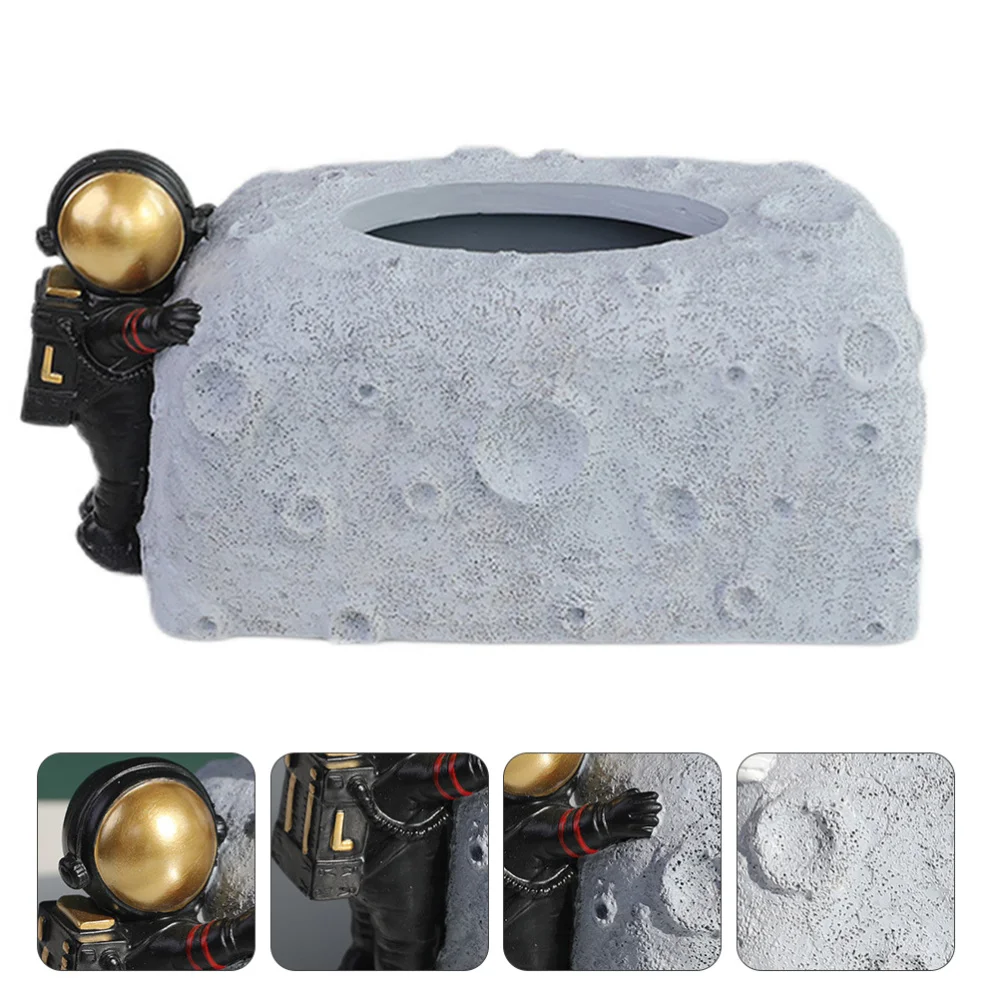 

1Pc Docorative Tissue Box for Home and Restaurant Use Desk Napkin Container