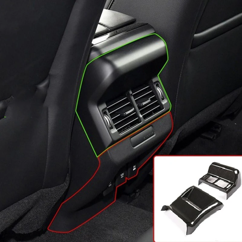 

Car Armrest Box Rear Air Vent Frame Trim Cover for Land Rover Range Rover Evoque L551 2020 Accessories