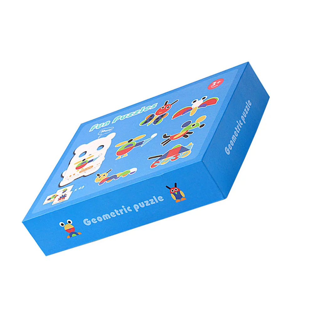 

1 Set of Jigsaw Puzzles for Toddlers Wooden Cartoon Puzzle Wood Board Puzzle