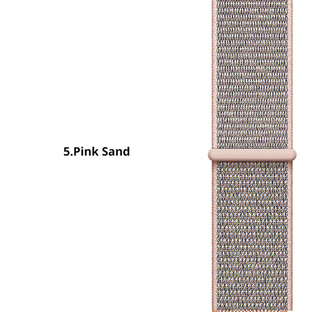 pink sand 20 22 26 мм нейлоновый ремешок для часов простой и быстрый подходящий ремешок для Garmin Fenix 3 3HR Fenix 5X Plus спуск MK1 Fenix 5 Plus motion ремень - Цвет: pink sand