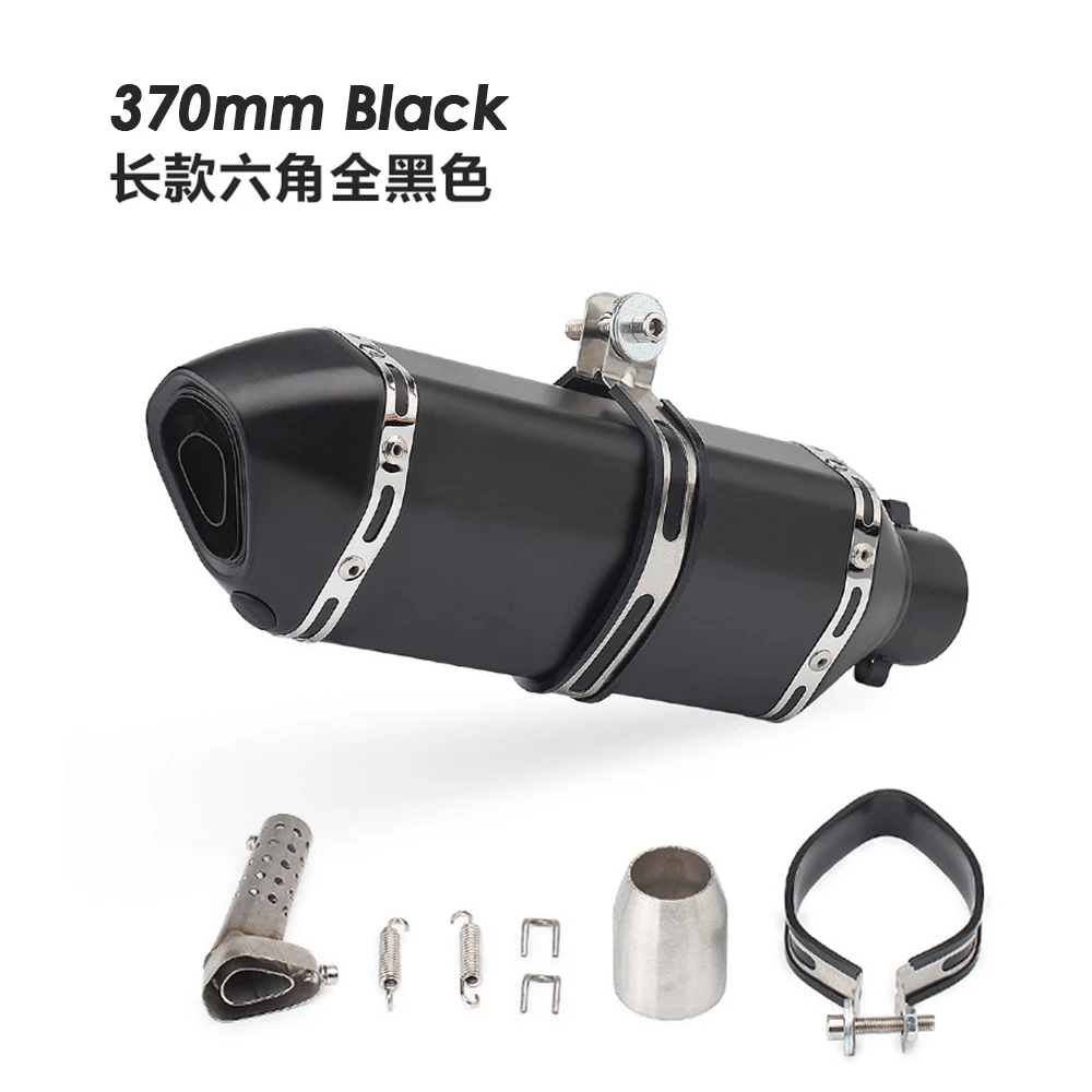 36-51мм Универсальный выхлопной глушитель мотоцикла из нержавеющей стали для Yamaha Honda KTM Kawasaki Ducati Slip-on.