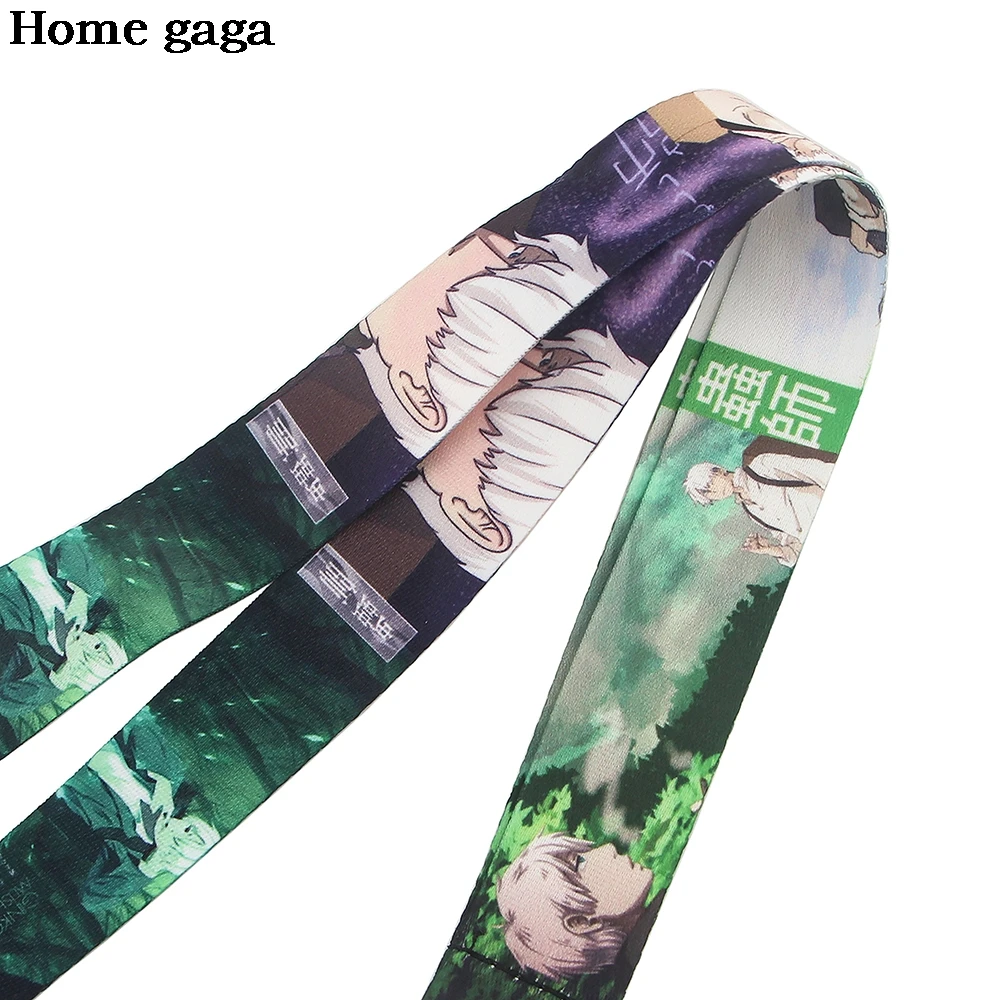 

DB300 Homegaga Anime Lanyard Badge ID Cell Phone Rope Key Lanyard Neck Straps Accessories Straps Ribbons
