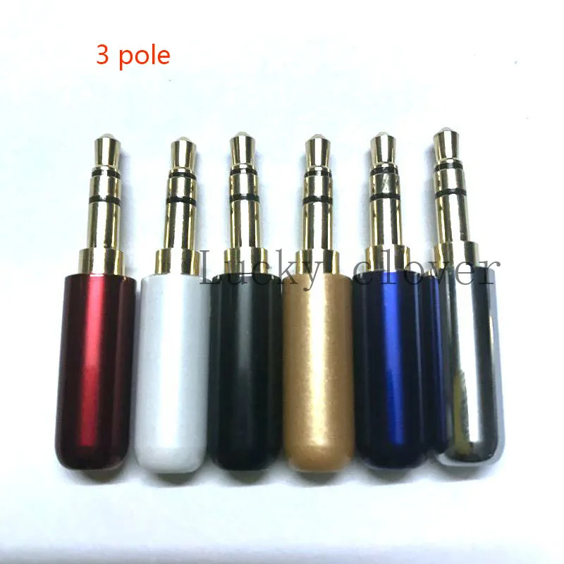 4 шт. медный адаптер для наушников с позолоченным штекером 3 5 мм|cable solder|cable headphonecable