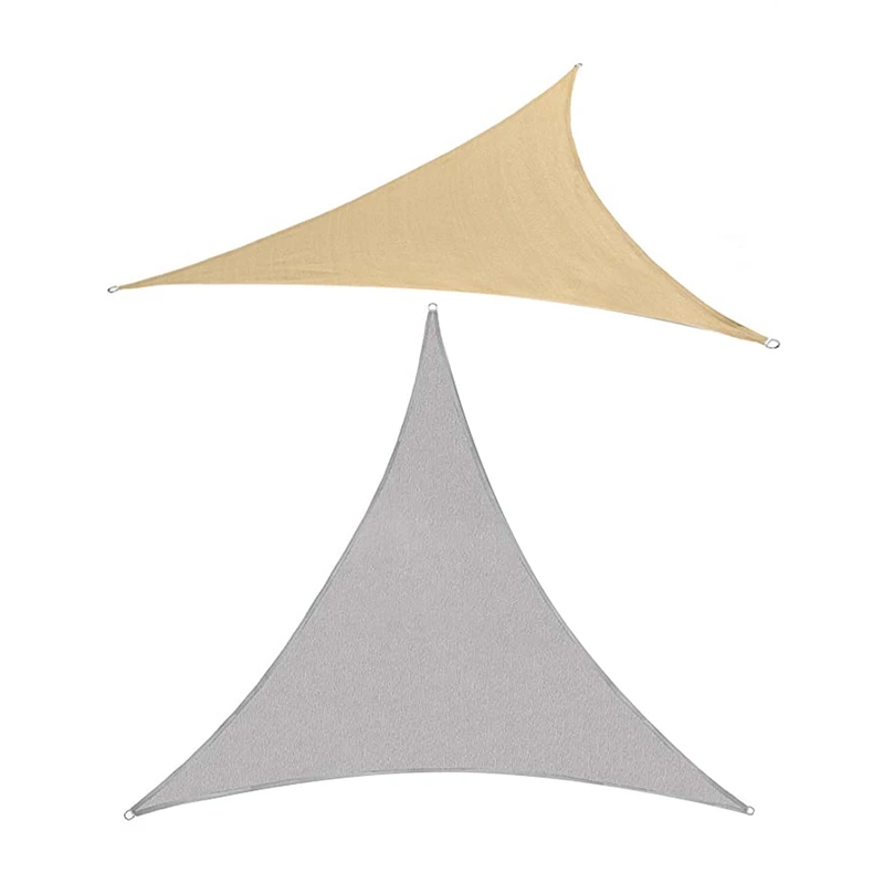 3.6M Grey e Sun Shade Sail Tent Garden Patio Swimming Pool Sunsn Uv | Спорт и развлечения