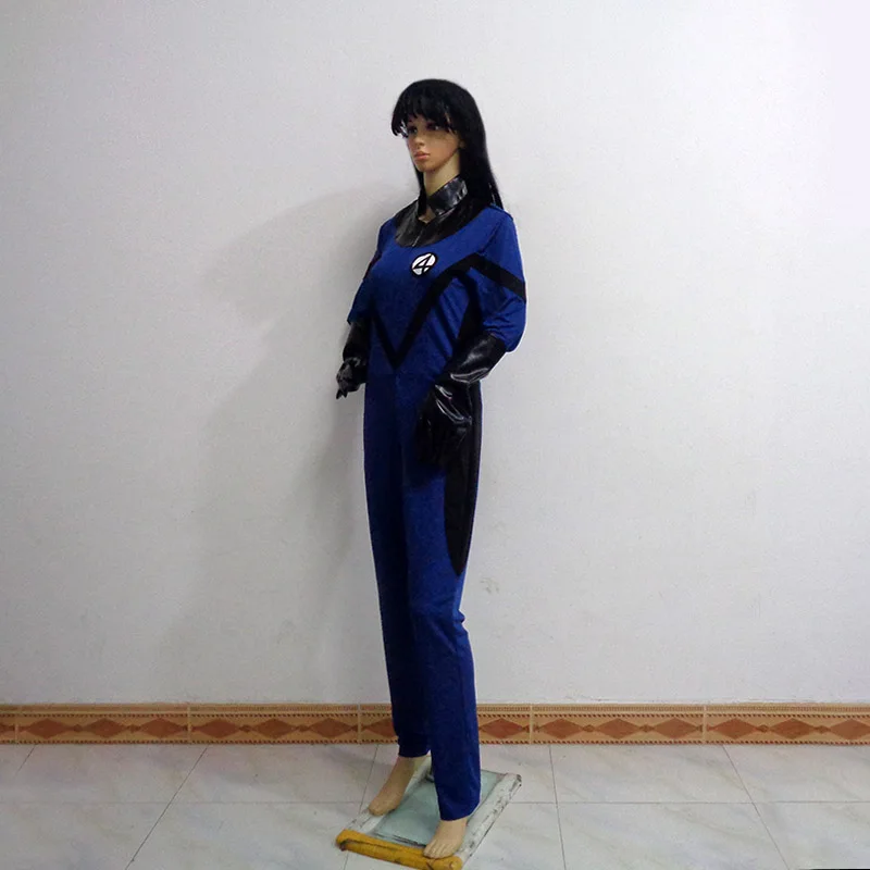 Фантастические 4 невидимые женщины Susan Storm Richards Cos Рождество вечеринка Хэллоуин