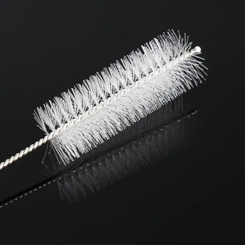 

10pcs 20cm nylon test tube cleaning brush Practical nylon cleaning brush Straw cleaning cleaning bristle cleaning brush set