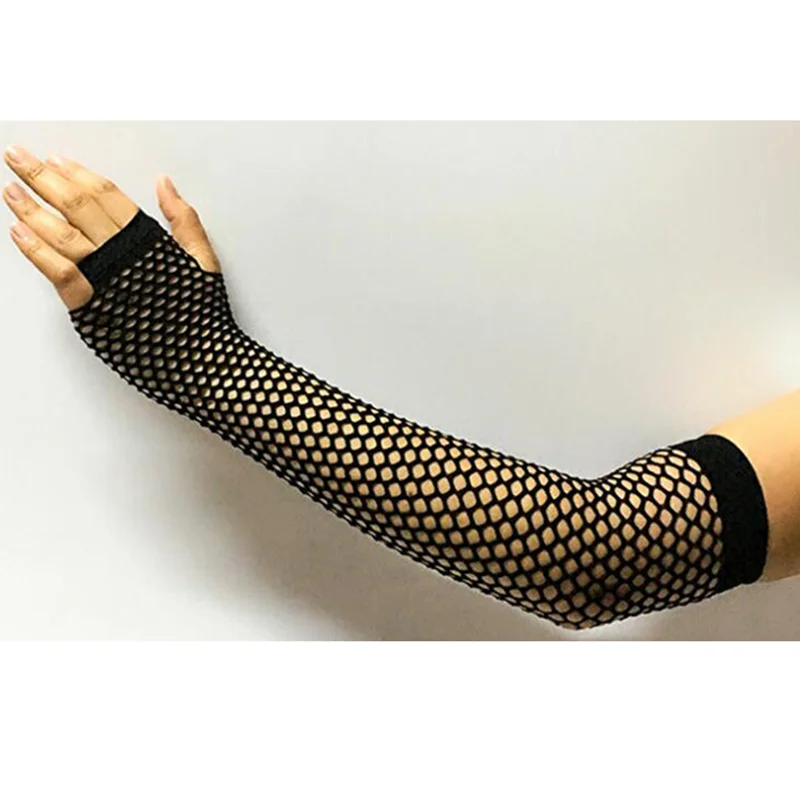 Женские модные сексуальные неоновые длинные перчатки манжеты для ног одежда