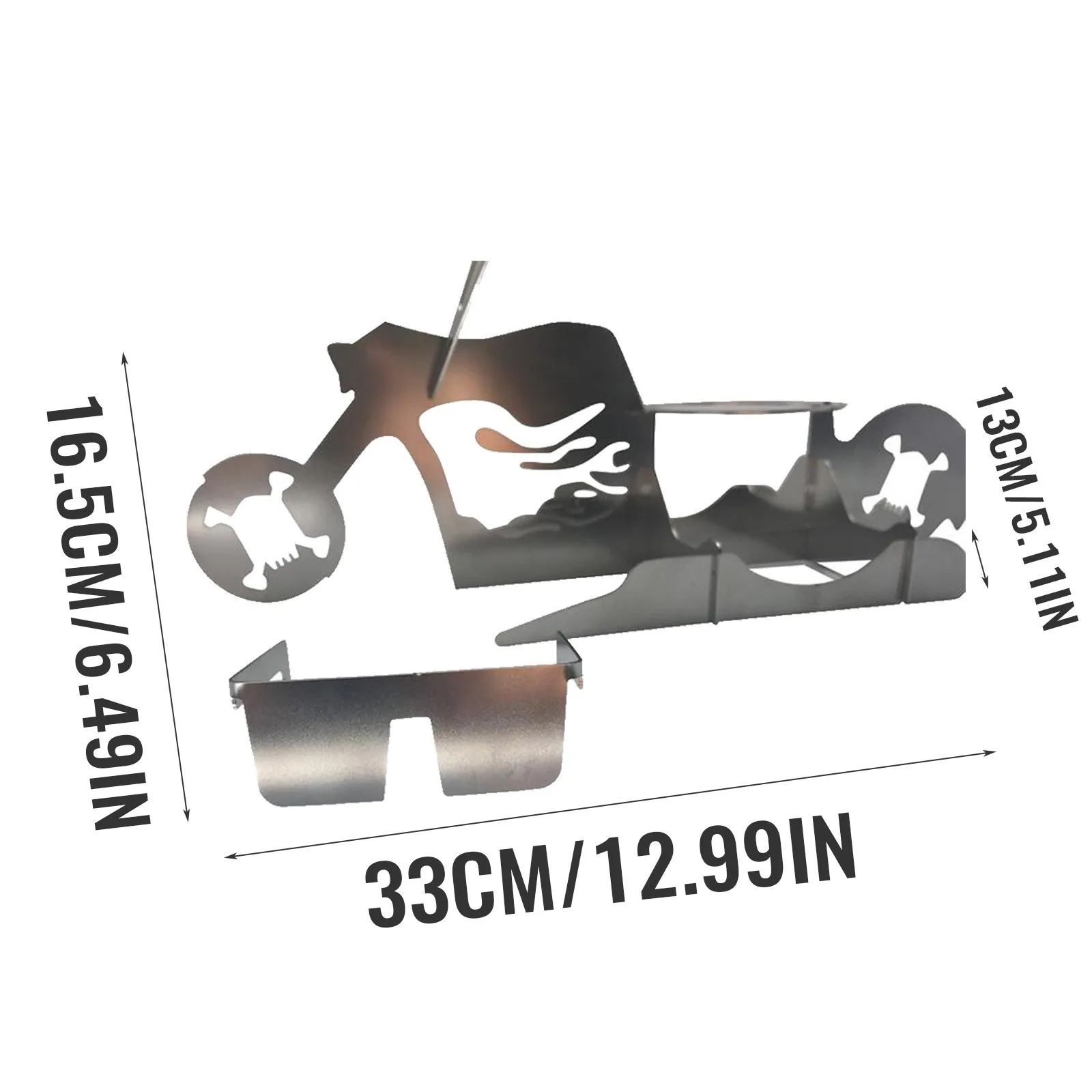 Portable Chicken Stand Beer American Motorcycle Bbq Stainless Steel Rack With Glasses Indoor Outdoor Use Camping Accesorios | Дом и сад