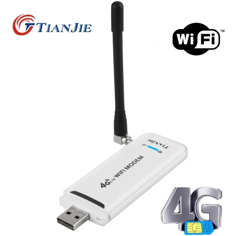 4G SIM-карта данных Wi-Fi модем LTE USB роутер + 1 Антенна разблокировка/беспроводной мобильный автомобильный сетевой адаптер 3G точка доступа донгл FDD/TDD