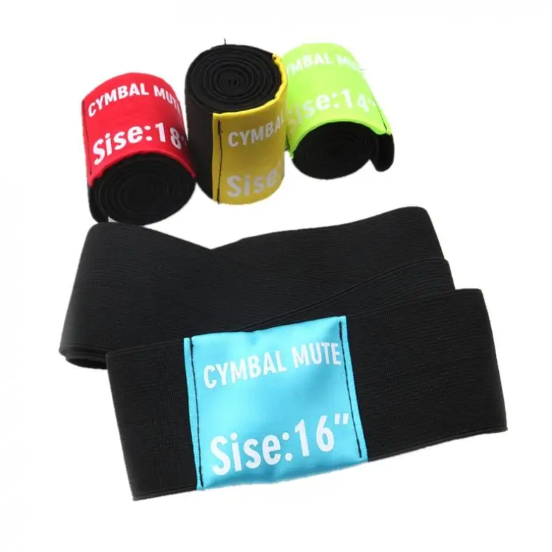 14 16 18 20 дюймов Cymbal Mute Circle Ring Drum Set Hi-hat практический глушитель Cymbals mute Percussion Instruments