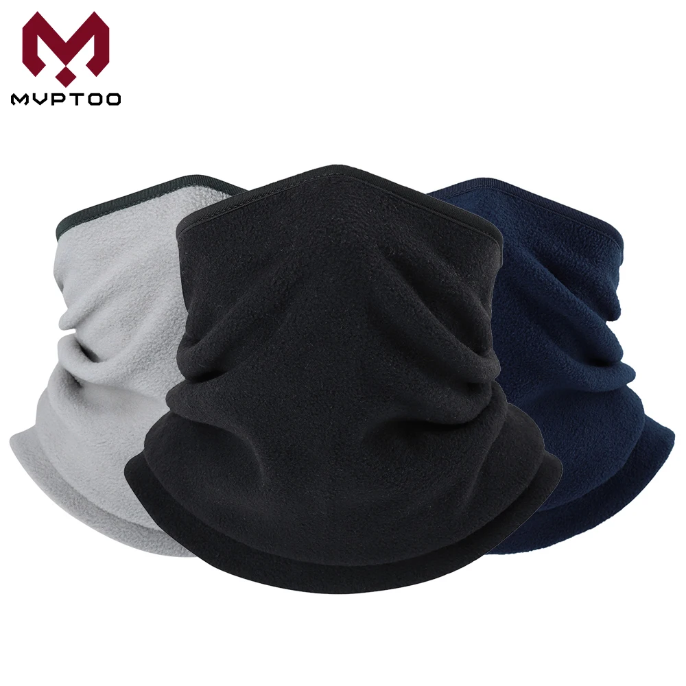 Зимний флисовый бандана шейный шарф Балаклава чехол для лица мотоциклетный