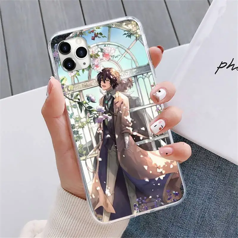 

Japan anime bungou stray dogs Dazai Osamu Phone Case For iphone 12 5 5s 5c se 6 6s 7 8 plus x xs xr 11 pro max mini