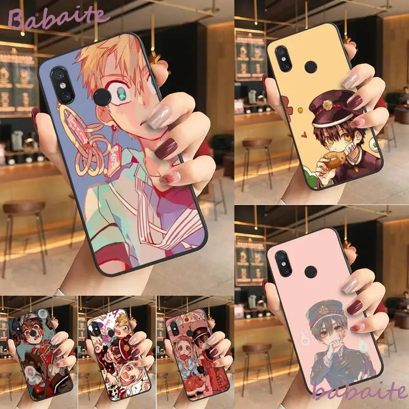 

Babaite Toilet-bound Hanako-kun Anime Phone Case Cover Phone Case For Redmi note 8 8Pro 8T 6pro Redmi 8 7A 6A Xiaomi mi 8 9