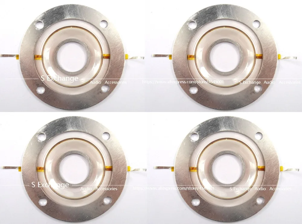 4 шт. сменная звуковая катушка для диафрагмы JBL 2408H 2406 2407H PRX MRX VT 8 Ом алюминиевый