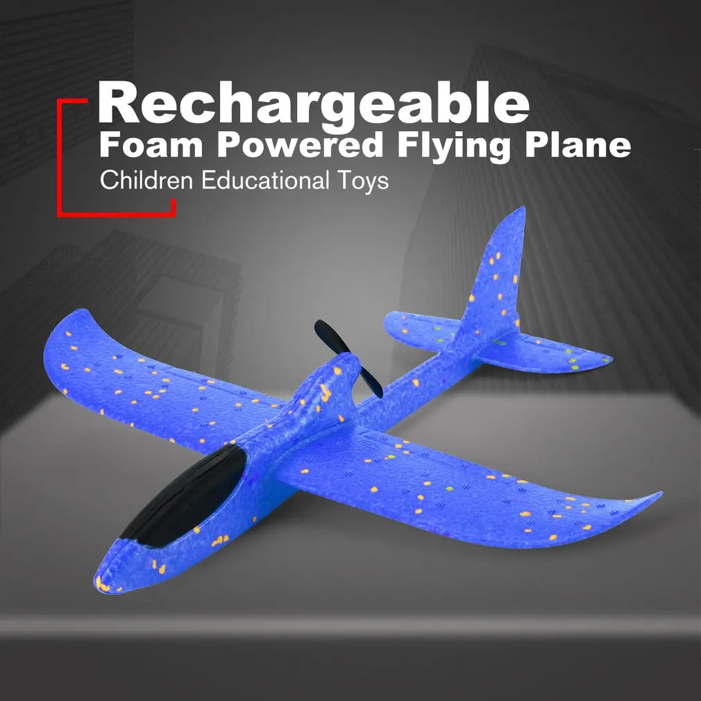 Самодельный Электрический планер пенопластовый летающий самолет