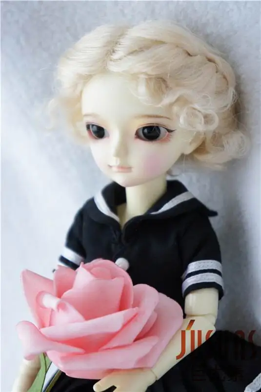 JD089 1/6 1/4 1/3 классический твист парик для куклы мохеровый Размер 6 7 дюймов 8 9 кукла