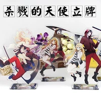16cm japan angels of death anime figure acrylic stand model toys rayzack action figures decoration collectible birthday gifts