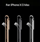 Ультратонкая наклейка для iPhone X, XR, XS MAX, наклейка на боковую пленку для iPhone 11 Pro, Max 8, 8 Plus, наклейка из углеродного волокна со льдом