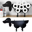 Держатель для туалетной бумаги Black Dog Kitty стоячий настенный держатель для рулона салфеток