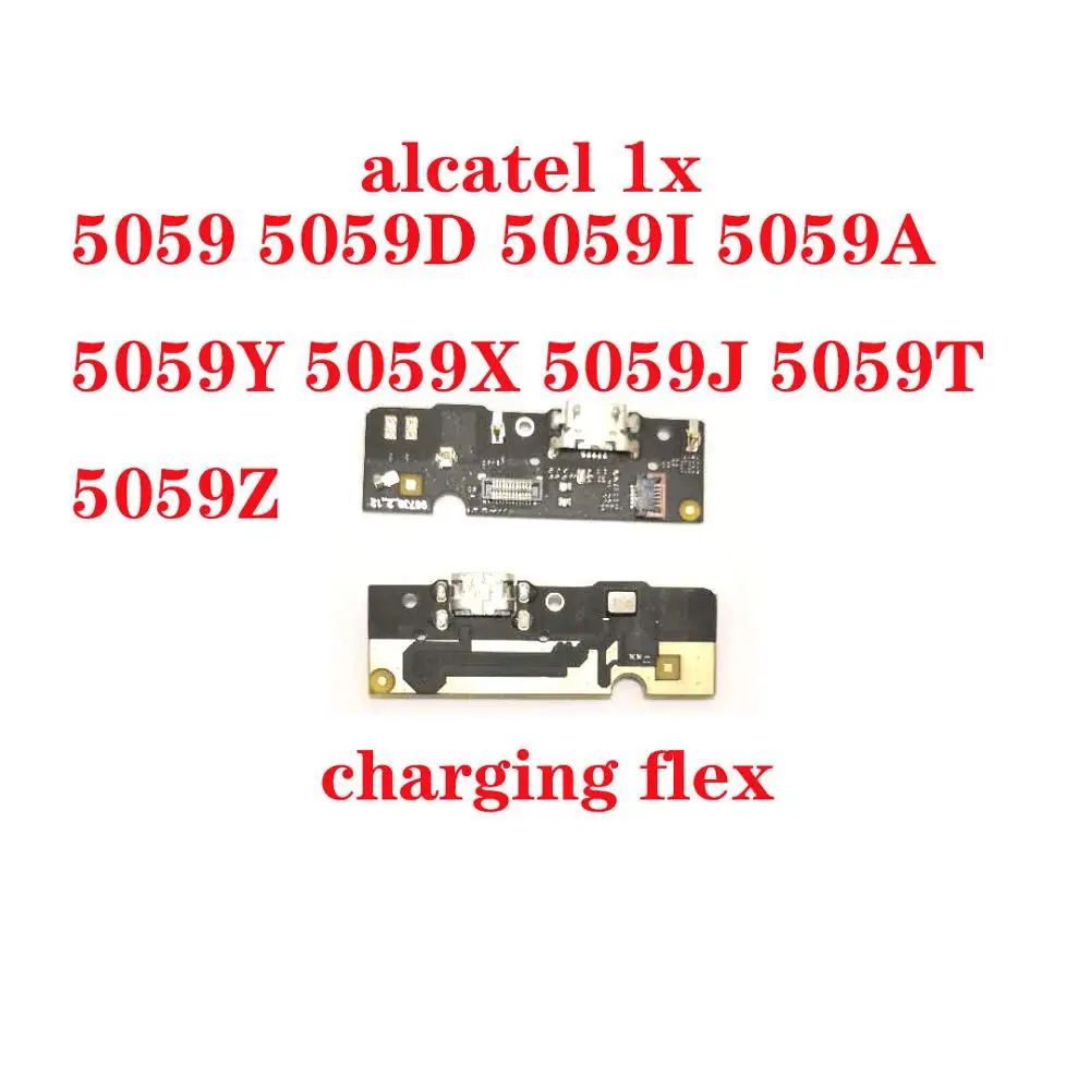 

USB Charging Port Flex For Alcatel 1x 5059 5059D 5059E 5059A 5059J 5059K USB Charger Port Connector Board Flex Cable Part