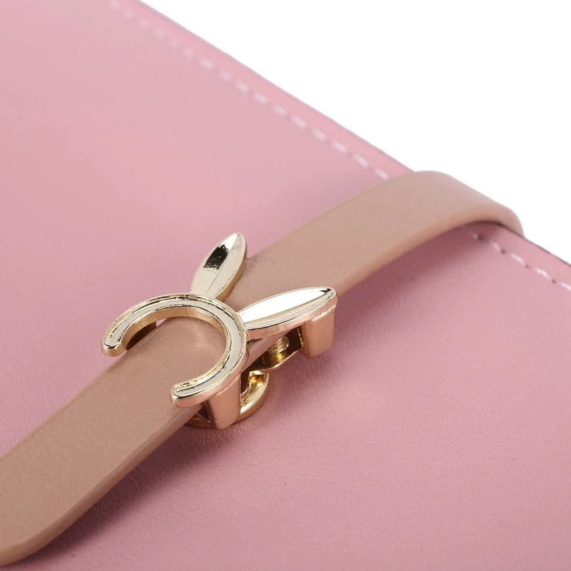 

ASDS-New Large Capacity Women Pu Leather Wallets Multifunction Long Hasp Purses Ladies Coin Card Holders