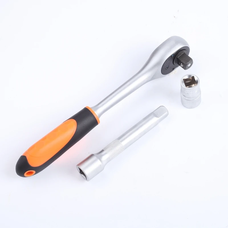 

2021 New CR-V Steel Socket Bit Ratchet Wrench Set Combinatie Bit Auto Repair Tool